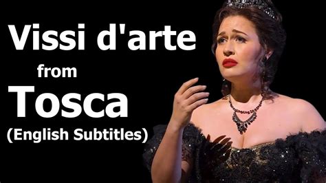  อาริอา “Vissi d’arte” จากโอเปร่า Tosca